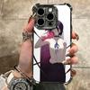 Anime Character R-Reze CSM Soft Phone Case For iPhone 15 16 17 Air 14 Pro Max 16E Plus 13 12 Mini Plating Anti-Fall Fundas
