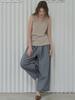 AVANT-G Knit Sleeveless Top - Beige