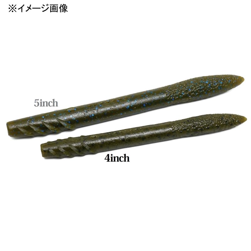 Deps Slender Scat Deps 71 Green Pumpkin BL Flake 4inch 4inch,