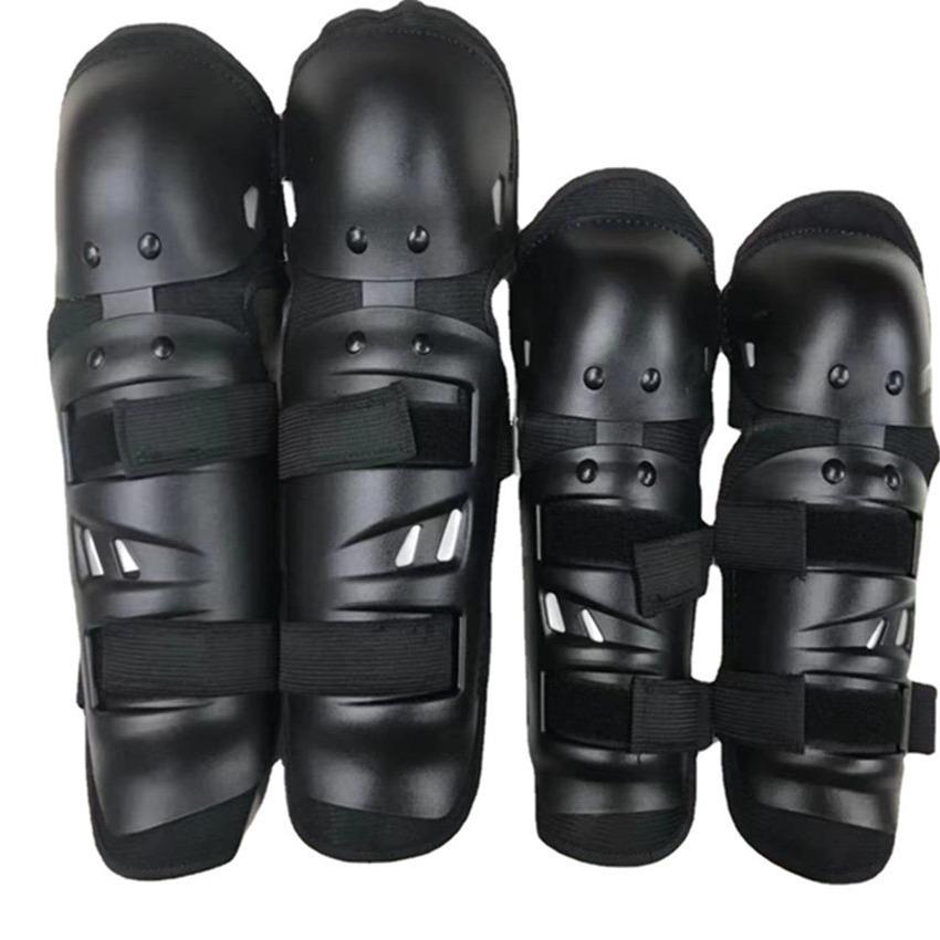 Motorcycle Knee & Elbow Pads Set: Round Head Off-Road Protective Gear