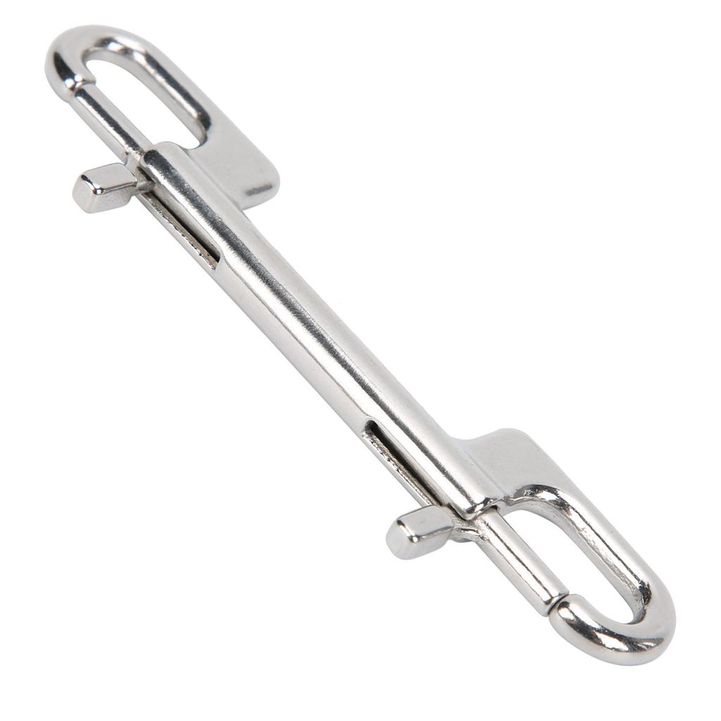 Edelstahl Tauchen Doppelhaken Karabiner Doppelte Öse Karabinerhaken Schnalle