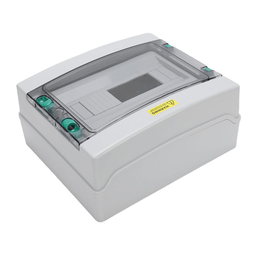 Elektrischer Verteilerkasten 12 Stromkreise IP66 Regensicher Außenverteilerkasten mit Transparentem Deckel für Industrie