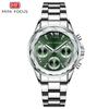 Business Casual Women's Watch Multi-functional Petal Mirror Luminous Steel Band Women's Watch