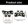 Car Rear View Camera Mount Rustproof Metal Construction Reverse Back Up Camera Holder Easy Installation