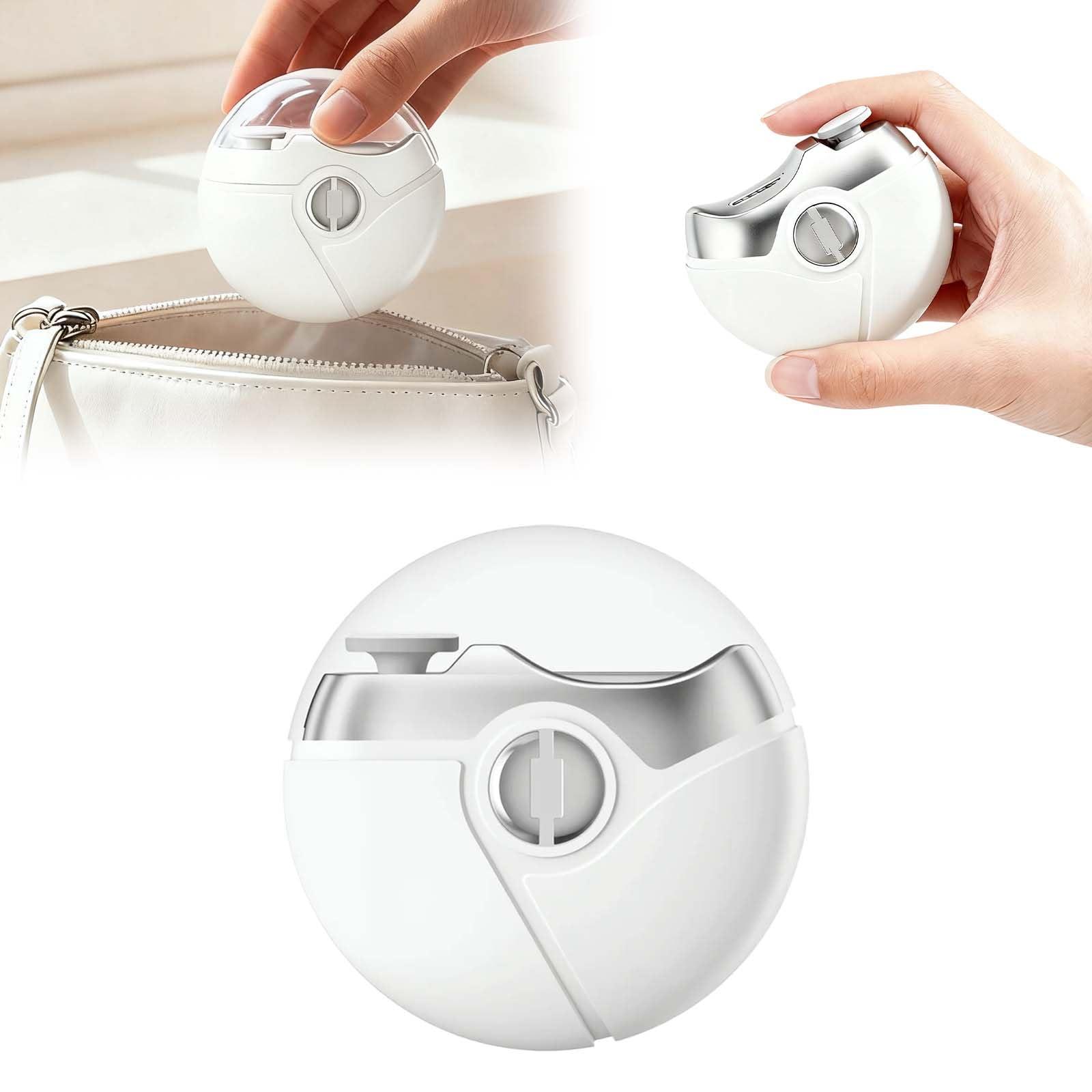 Multi-functional Electric Nail Clipper 2-in-1 Automatic Nail Clipper And Nail File белый