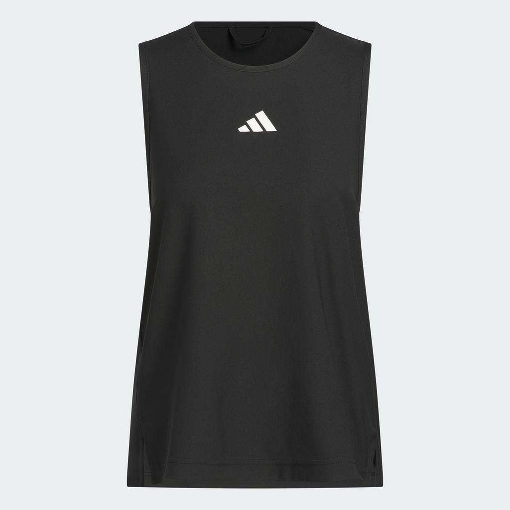 Adidas BASKETBALL Fitness Clothing Women's Black Crew Neck Moderate Ot