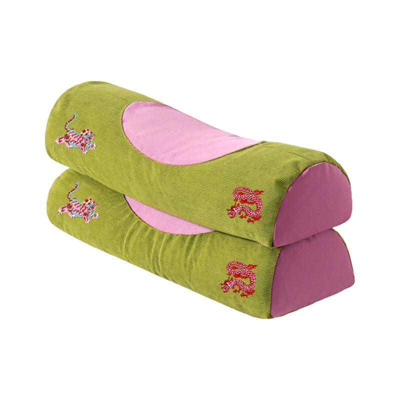 Mugwort Sleep-Aid Cervical Pillow: Herbal Neck Support & Waist Cylindrical Cushion