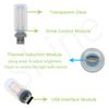New USB Dimming Light Bulb DC5V LED Retro Edison Light Bulb 0.3W Light Source Mobile Power Interface Light Portable Night Light