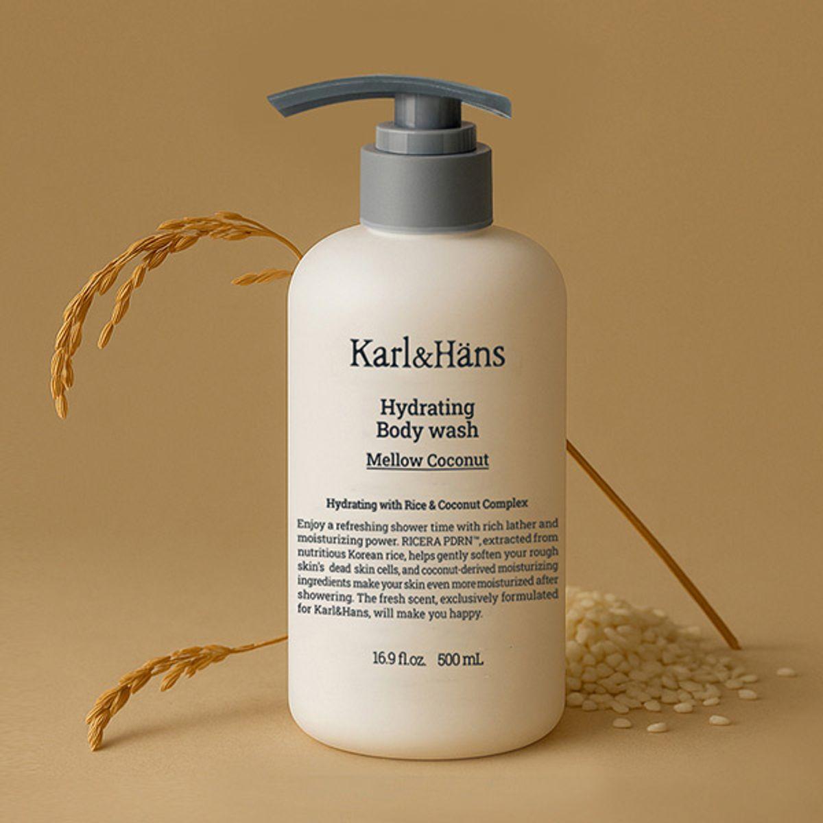 Hydrating Body Wash Mellow Coconut 500ml