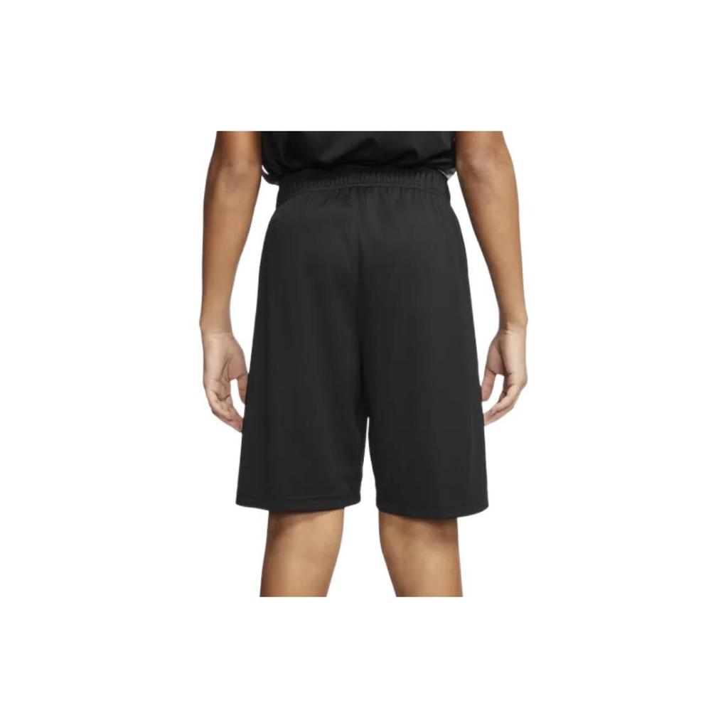 Nike Kids Logo Color-Block Panel Straight-Leg Shorts Kids Bottoms Black CJ9272-010