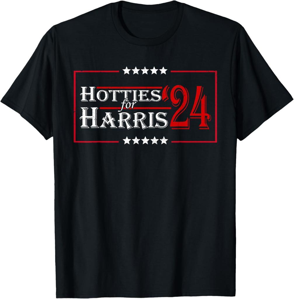 Hotties For Kamala Harris 2024 T-Shirt Kamala Harris Waltz T-Shirt
