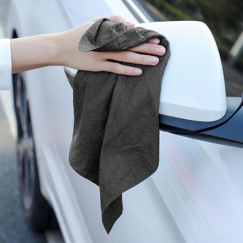 Super Thick Streak Free Glass Cleaning Cloth Reusable Magic for Windows Mirrors and Kitchen Surfaces Household Cleaning Tool