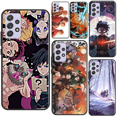 Capa de Anime Kimetsu No Yaiba Para Samsung A51 A71 A50 A70 A41 A31 A11 A10 A52S A21S A12 A22 A32 A42 A52 A72