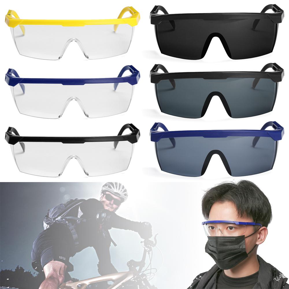 Paint Sport Protect Eye Curing Lab  Clear Lens Protection Glasses Adjustable Goggles Safety