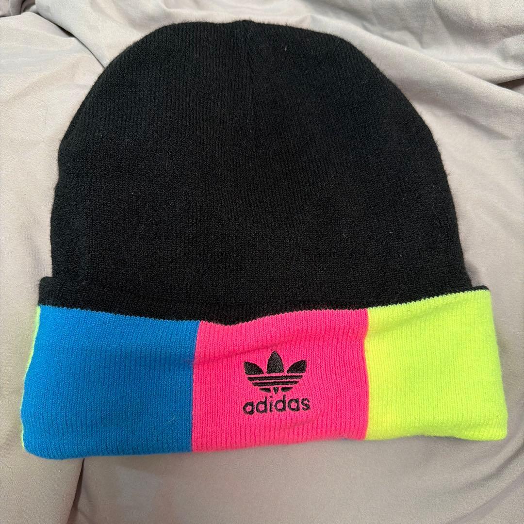 Used adidas knit hat beanie