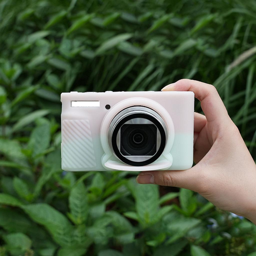 Portable PU Leather Case Camera Bag Cover for SX740/730 Pouches with Shoulder Straps