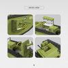 Military Tanks Tiger PanzerVI Sherman MK.V US Army  Quan Guan   War Soldier Figure Model Building Block Brick kid Children Toys