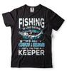 Mens Fishing Shirt Funny Fishing Tee Fishing Is Like Dating Shirt Fisherman Gift
