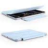 For iPad Pro 13 (2024) Case PC+PU Leather Origami Stand Magnetic Tablet Cover