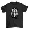 Ernsthaftes Anime Mann T-Shirt Herren Damen T-Shirts Top - Unlustig Lustig! Anime-Charakter-T-Shirt, Unisex-Druck