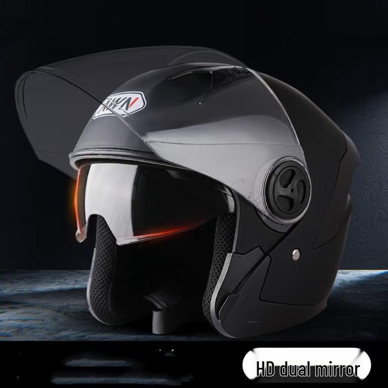 Lishi Winter Motorcycle Helmet with LED Taillight 1