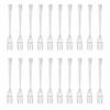 TOA Stainless Steel Etched Hime Dessert Cake Forks Set of 20, Commercial Grade Cutlery for Cafes and Restaurants, 315-025