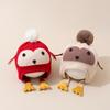 Infant Handmade Knit Cap With Soft Cotton Material For Breathable Winter Warmth