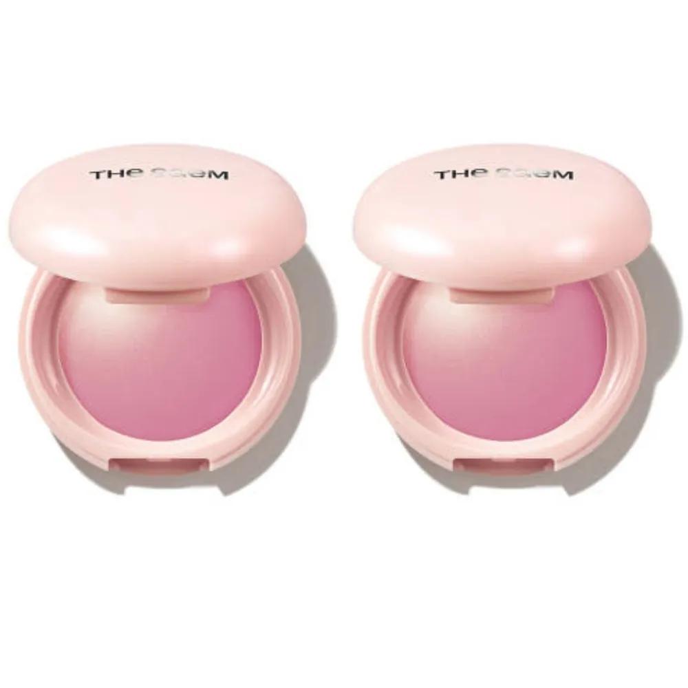 The Saem Glam Radiance Highlighter PK02 Baby Berry Beam x2