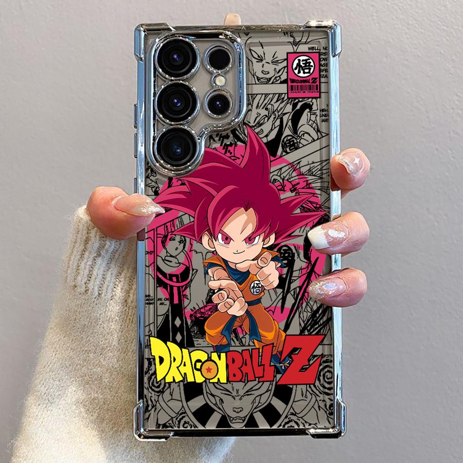 DBZ Dragon BALL Phone Case for Samsung Galaxy S21 Plus S20 FE S24 S22 Ultra S25 Edge S23 Clear Cover