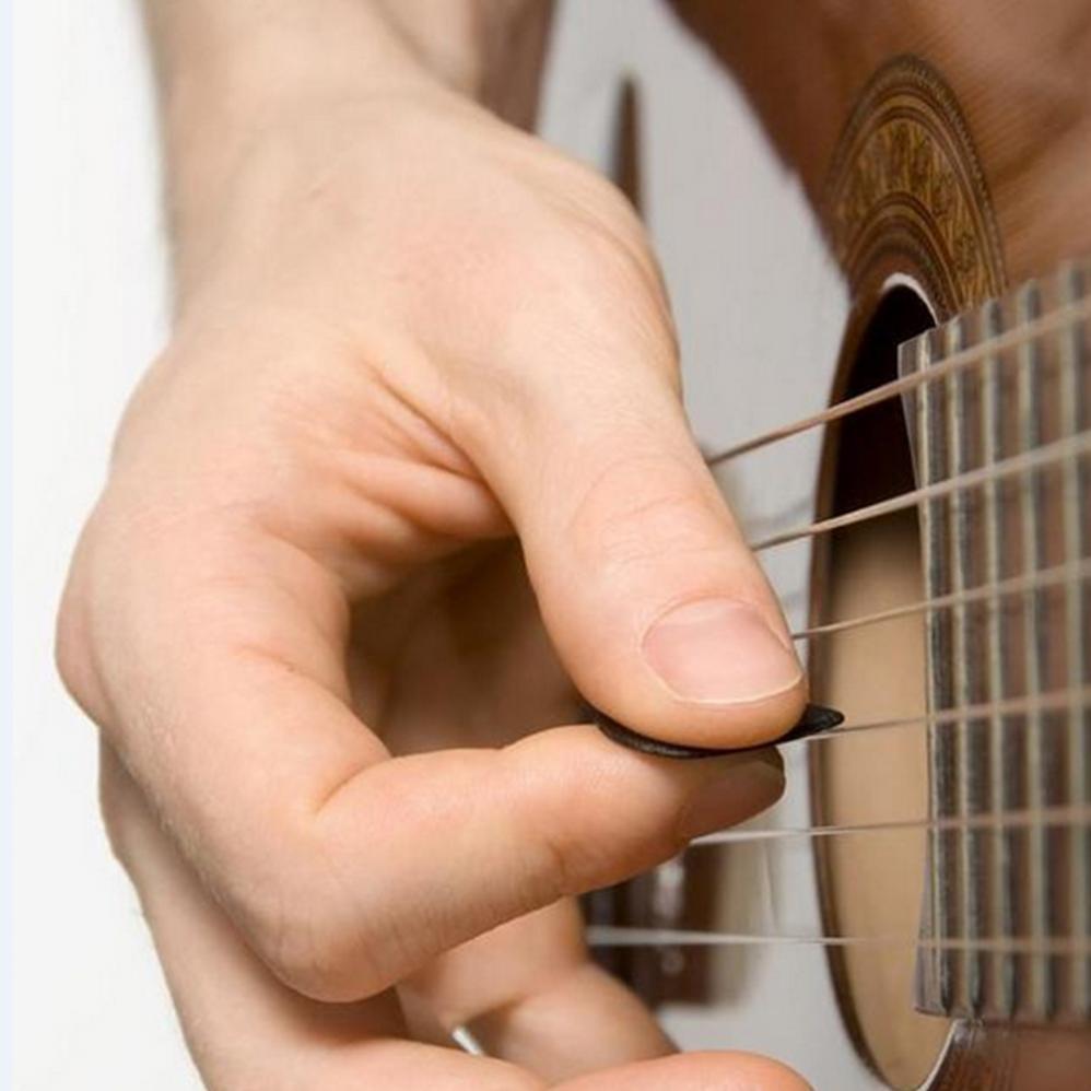 100pcs/lot Guitar Picks 0.71mm Colorful Skidproof Water Droplets Shape Plectrum for Guitar Bass Ukulele