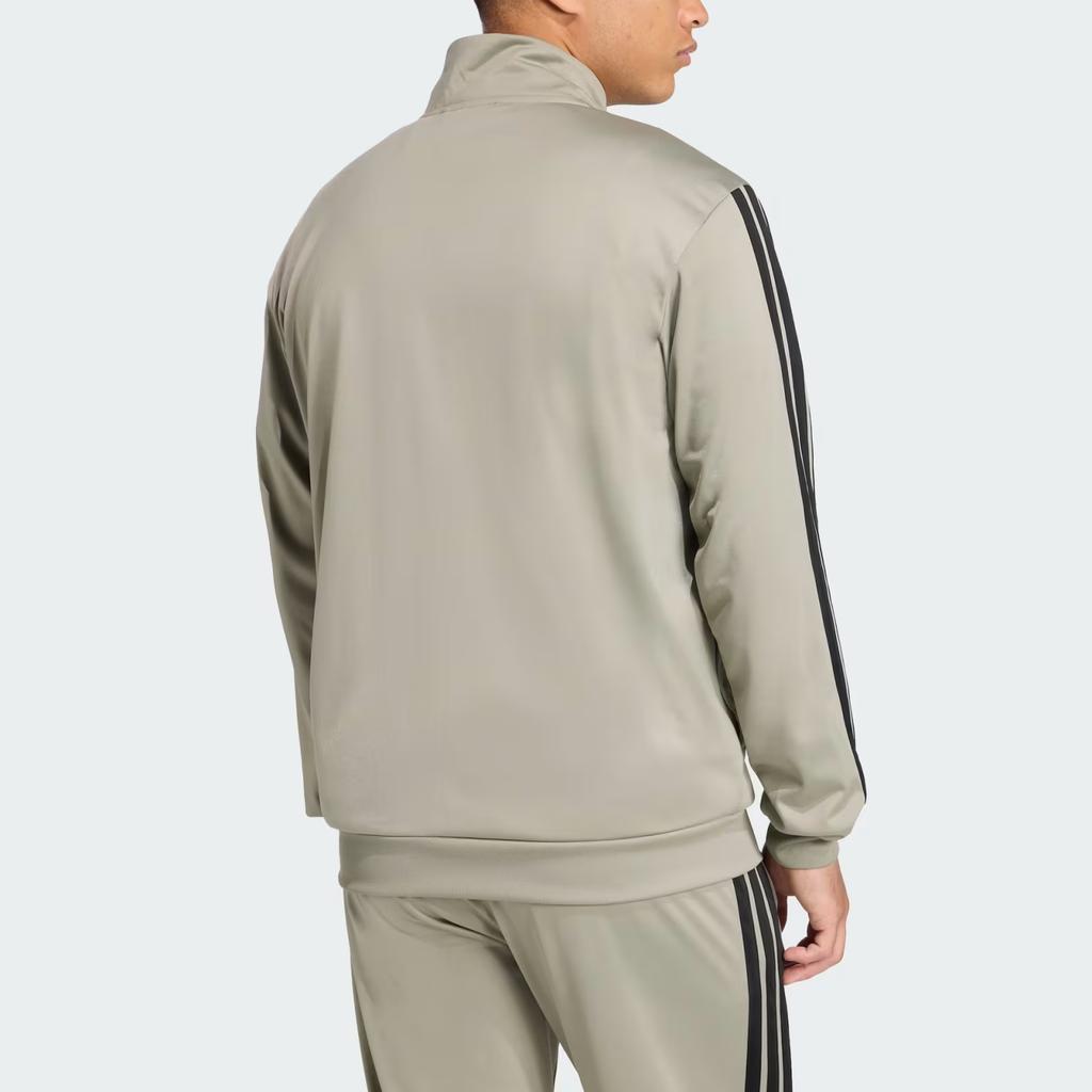 Adidas Sportswear 3-Stripes Knit Sports Stand Collar Jacket Men Jackets JX5506