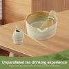 4 Pcs Japanese Matcha Tea Set Safe Bamboo Whisk Teaspoon Tea Set Reusable Manual Matcha Whisk Kit Tea-making Tools Accessories