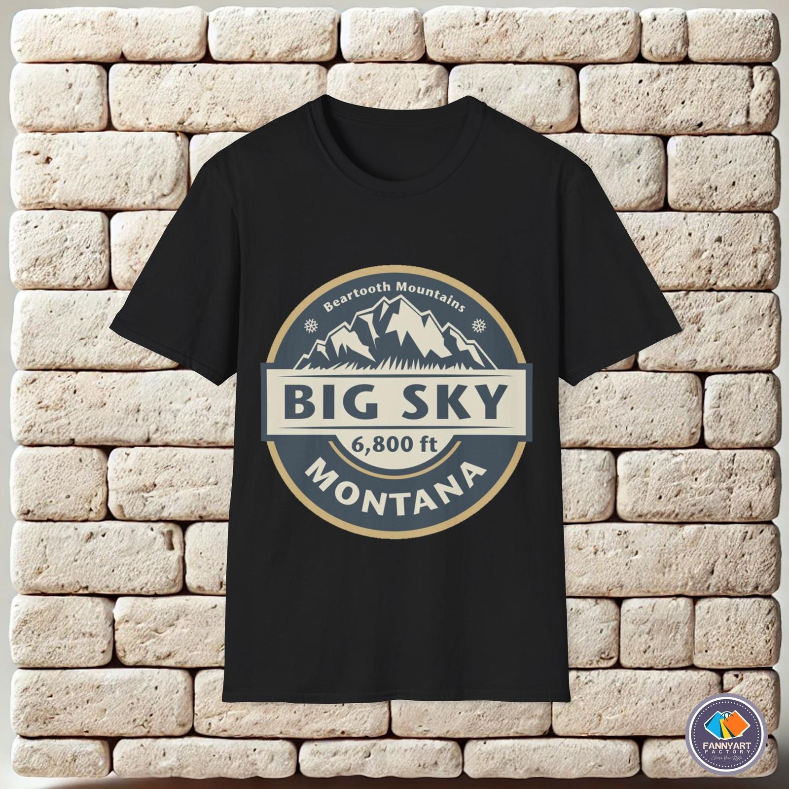 Big Sky Montana Unisex T-Shirt XL