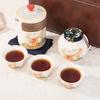 Juego de té exclusivo del año del dragón 2024: tetera y tazas con diseño de dragón con bolsa de alta calidad: regalo perfecto para amantes del té y entusiastas de la cultura