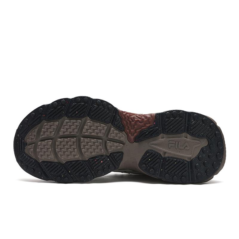 New FILA Fern Cushioning, Wear Resistant Low Top Casual Shoes Men's Multiple Mist Gray F12M431110FVA