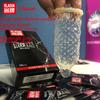 Ultra Thin Condoms Long-lasting For Men Sex Ejaculation Delay Latex Condom Hyaluronic Acid 0.01 Penis Sleeve For Adults Sex Love