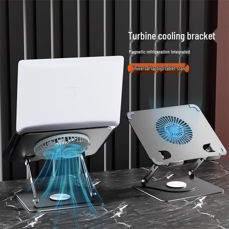 Xixun Rotating Laptop Stand with Magnetic Cooling Fan
