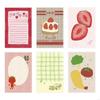 Strawberry Sticky Note Lovely Writing Pad Notepad Simple Memo Pad Easy to Write Multifunctional Note Pad Paper Pads