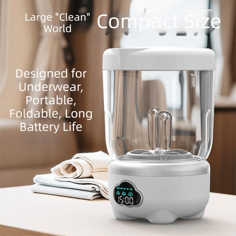 Multiple Modes Mini Wireless Laundry Cup Mini Washing Machine  Baby Clothes Cleaning