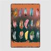 Galaxia Feathers Shirt Metal Sign Wall Art  Retro Tin Sign Poster for Home Pub Bar and Cafe Decor  Vintage Style Wall Painting