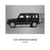 Welly 1/24 Mercedes-Benz G-Class SUV Alloy Car Model Diecast Metal Toy Off-Road Vehicle Car Model Simulation Collection Kid Gift