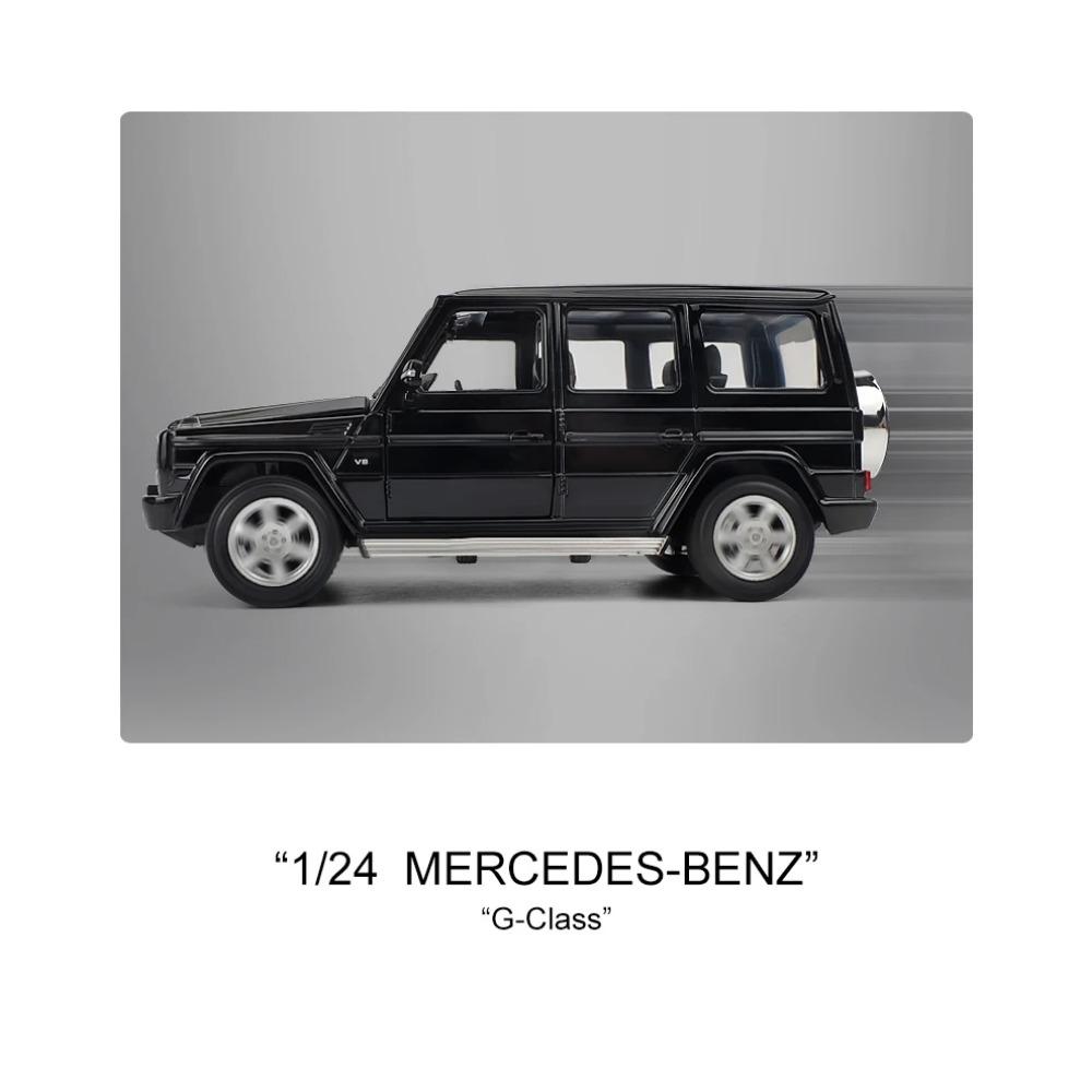 Welly 1/24 Mercedes-Benz G-Class SUV Alloy Car Model Diecast Metal Toy Off-Road Vehicle Car Model Simulation Collection Kid Gift