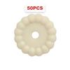 50pcs Solid Color Round Silicone Beads 12mm Flower Silicone Beads  For Bracelet Making