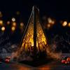 Halloween Decorations, Portable Wind Lanterns, Holiday Party Atmosphere Props Decorations, Halloween Candle Lights