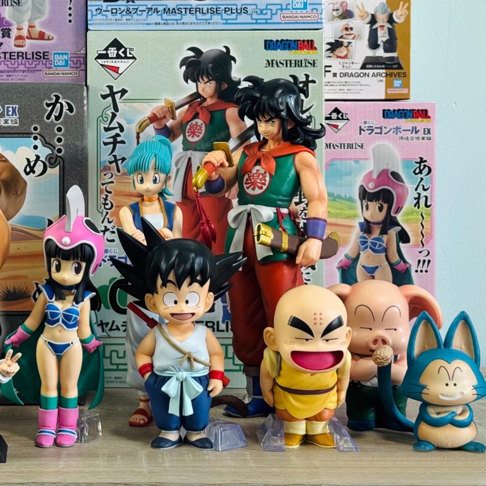 Dragon Ball Ichiban Kuji Original Anime Action Figure - Son Goku Yamcha Bulma Roshi Chichi Master PVC Collectible Model Toy