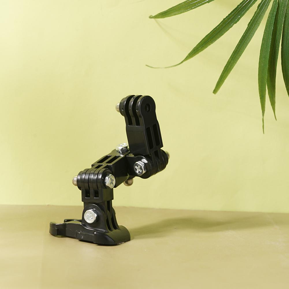 1PC for GOPRO Motorcycle Helmet Mount Curved Arm For XiaoYi 4K Action Camera Accessories for GOPRO Hero 8 7 6 5 4 3 SJCAM sj4000