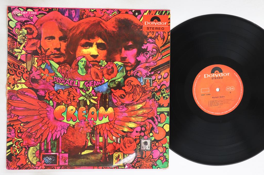 LP Record CREAM - Disraeli Gears SMP1390 POLYDOR 1968 Japan Rock Used