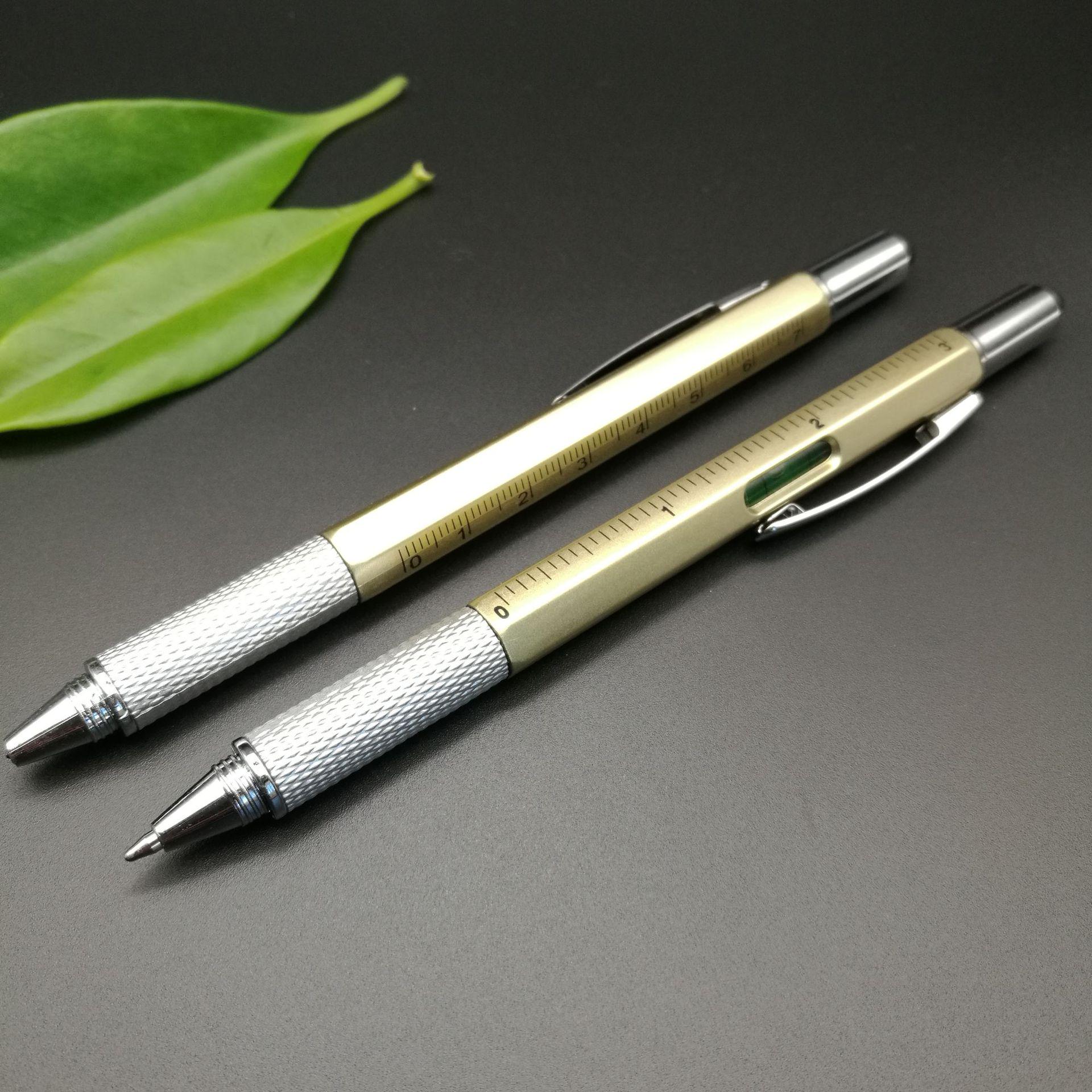 Multi-functional Touchscreen Stylus Pen with Screwdriver, Caliper, Level, and Ruler Bullet 1.0