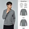 JEEP Men's Moisture-Wicking Quick-Dry Long Sleeve Crew Neck T-Shirt
