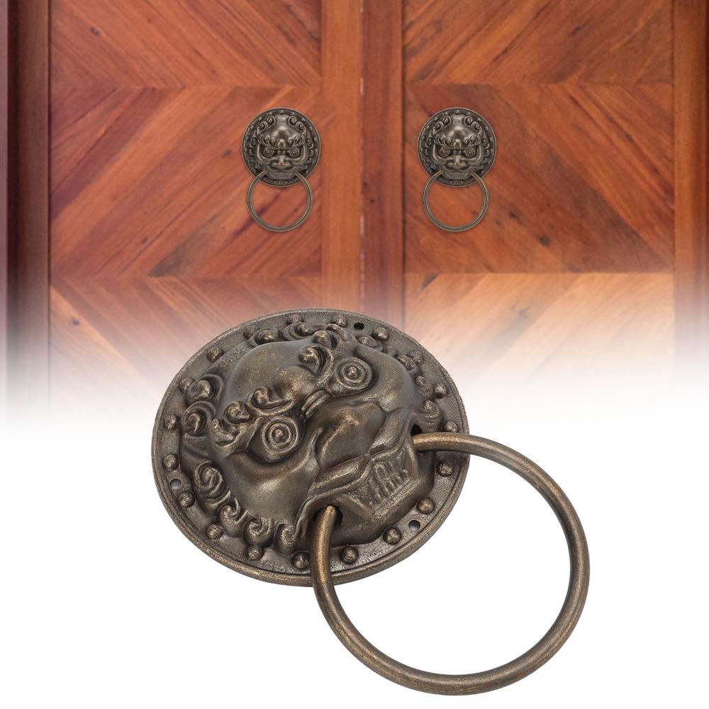 Bronze Antique Door Knocker Brass Pull Handle Cabinet handle Door Handles  Doors